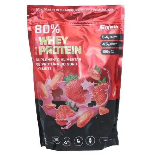 Growth Whey protein morango (comprado no brasil)