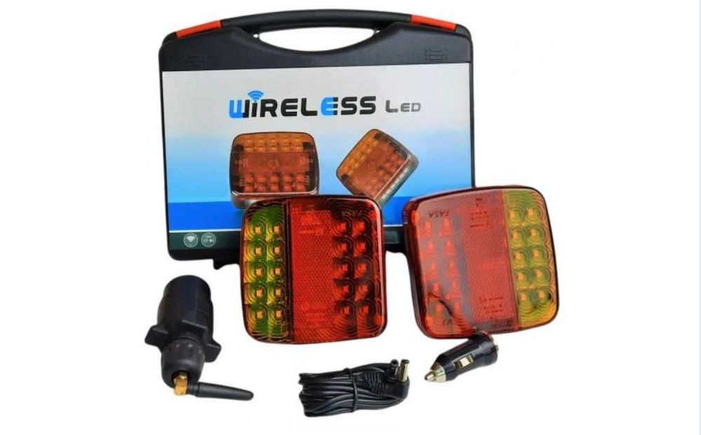 D-TECH Lampy bezprzewodowe tylne na magnes LED DTW112 prawa nie ładuje