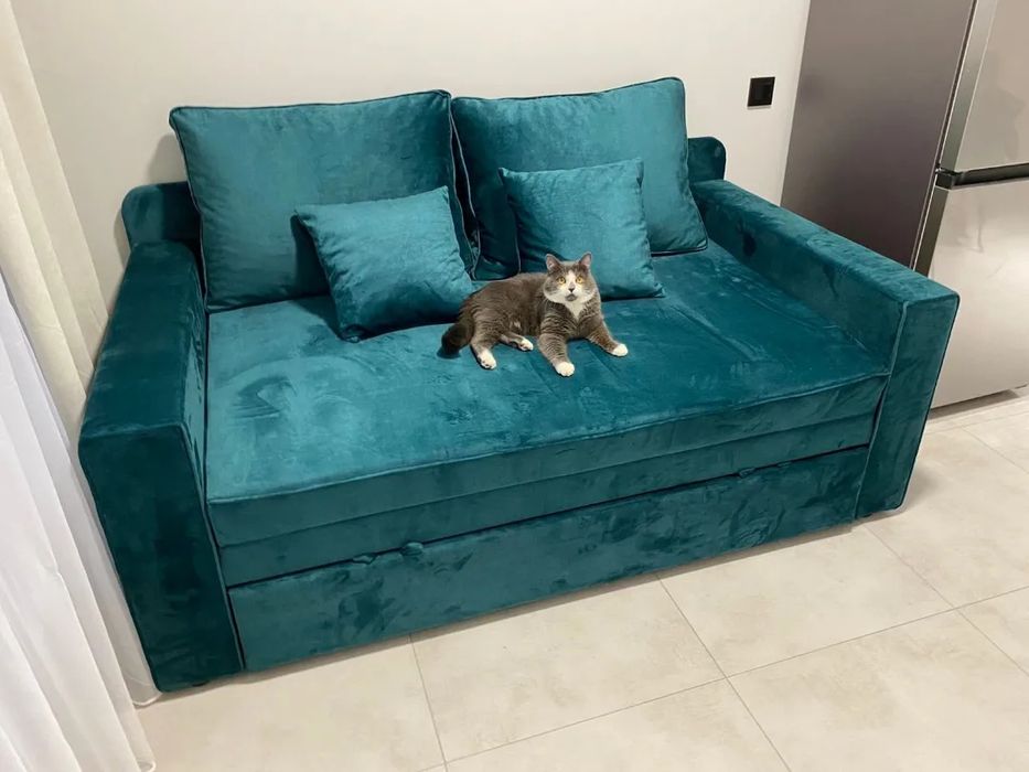 Диван кровать лiжко  ПРЕМІУМ КЛАСУ кубус.