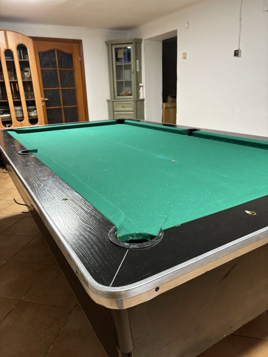 Bilard, stół bilardowy 8ft wym. pola gry 224 cn x 112 cm