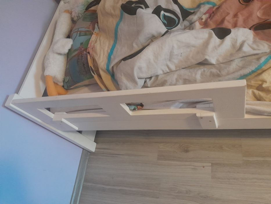 Łóżko podwójne wysuwane