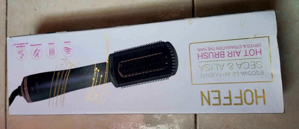 Secador e alisador cabelo