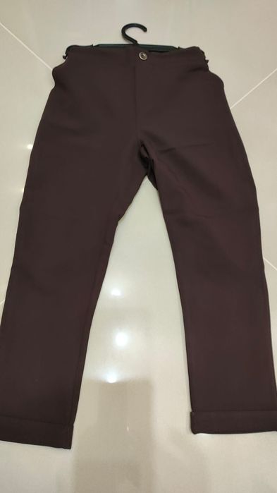 Spodnie Chłopięce Eleganckie Czekolada