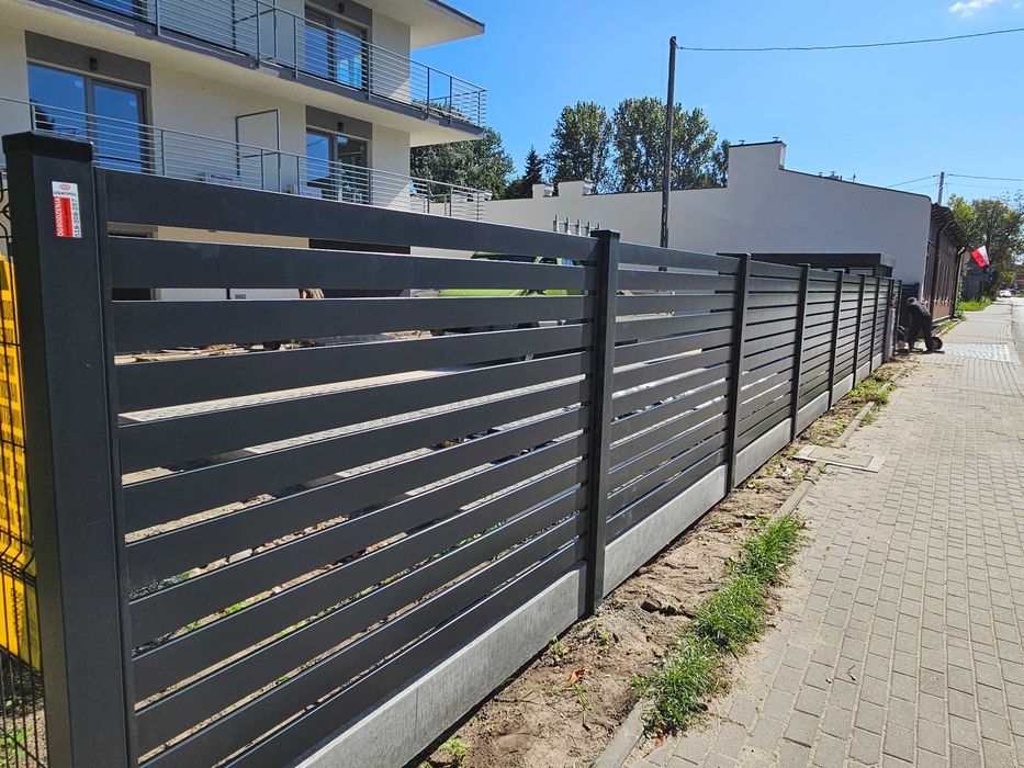 Ogrodzenia Palisadowe kompleksowo z montaż WŁASNA PRODUKCJA na wtmiar