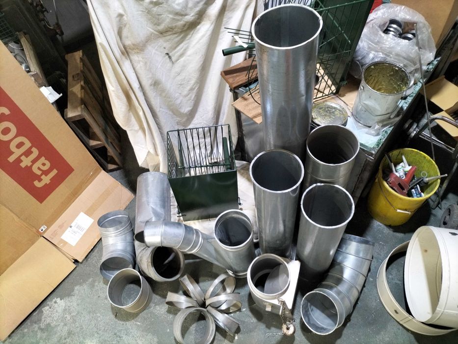 Condutas Tubos Curvas Chapa