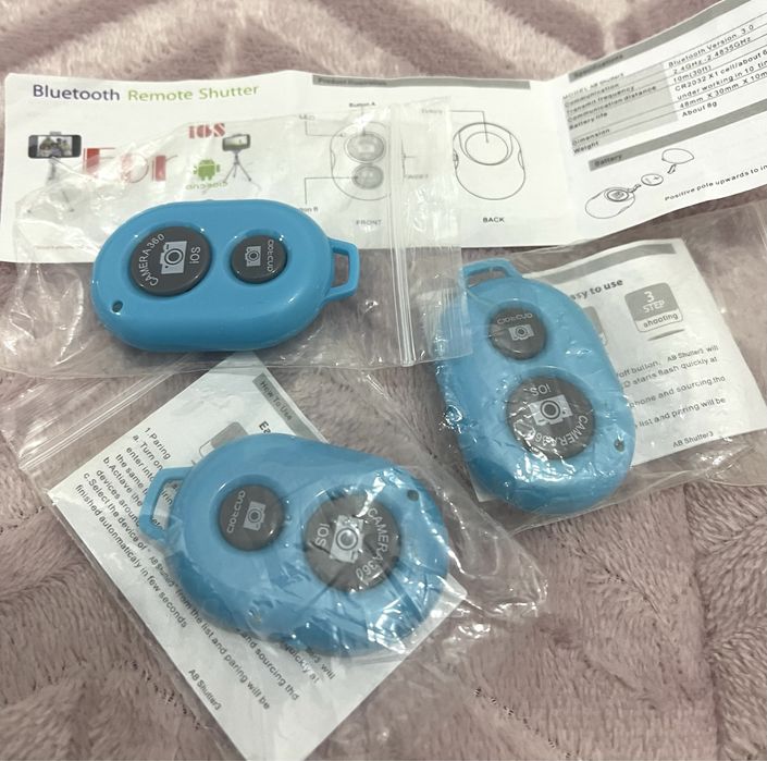 Comando (3) para telemóvel/ IOS/Android-  tirar fotos á distância