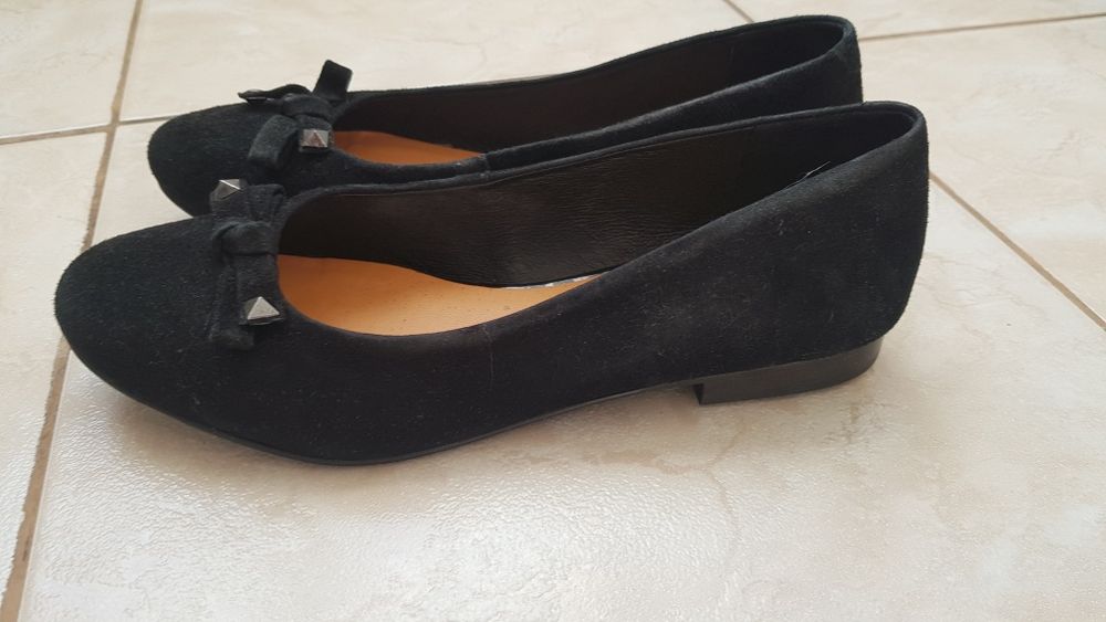 Zamszowe baleriny Lasocki r 38