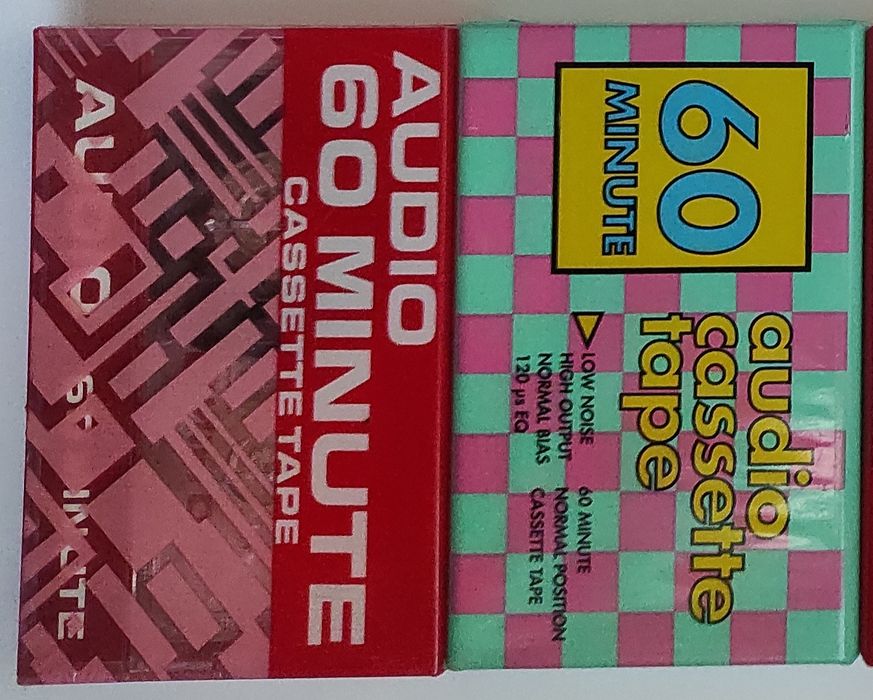 Аудиокассеты Memorex, RadioShack новые запечатаные