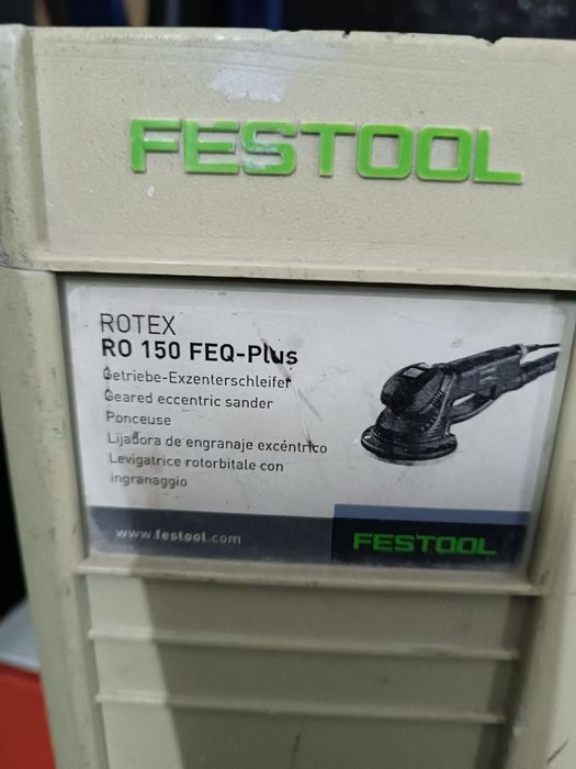 Festool ROTEX RO 150 FEQ-Plus – komplet