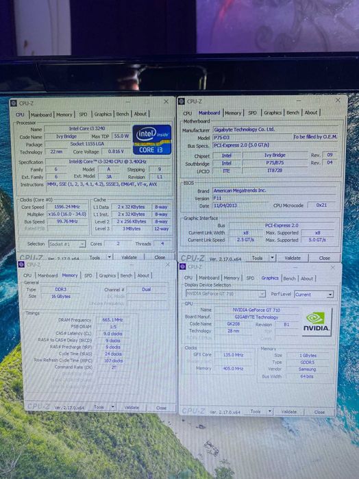 Комп'ютер / ПК / Комп i3 3240 / GT710 / 16GB DDR3