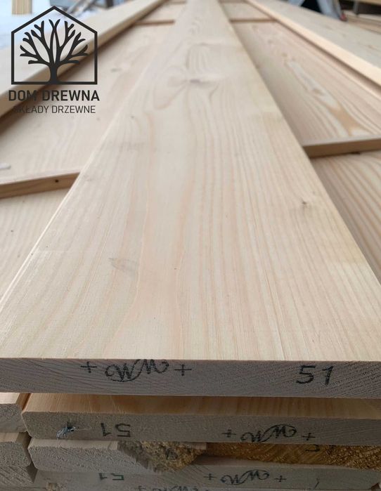 Deska czołowa 24x195 mm, podrynnowa, okapowa, wiatrowa