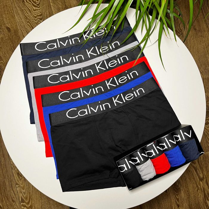 5 шт -550грн Труси чоловічі боксери / Трусы мужские Calvin Klein
