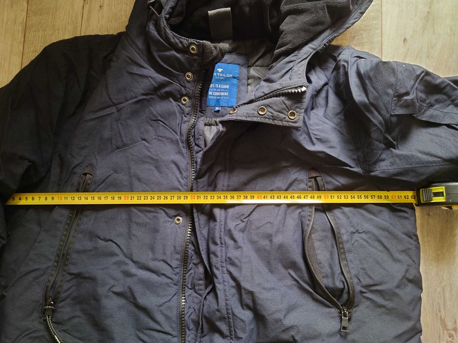 Тепла та легка зимова куртка парка tom tailor xl