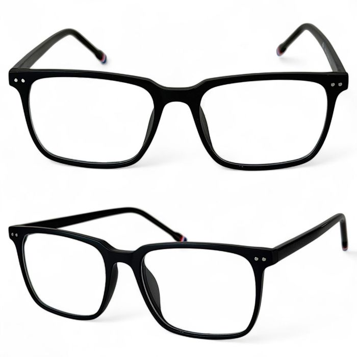 Okulary do komputera zerówki filtr blue lihgt oprawki unisex z etui