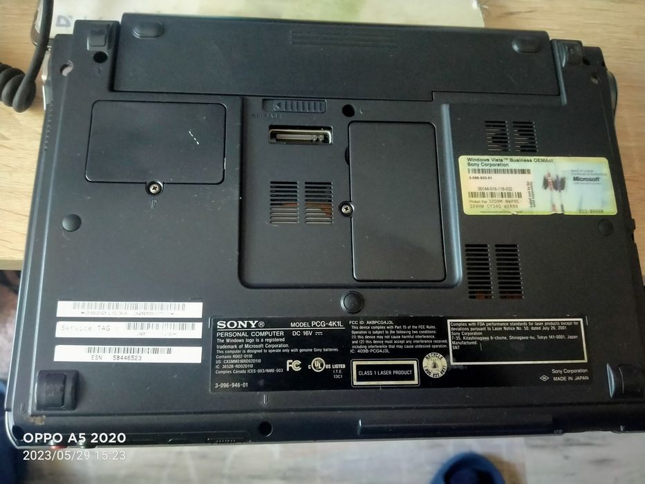 Sony Vaio rzadko spotykany model