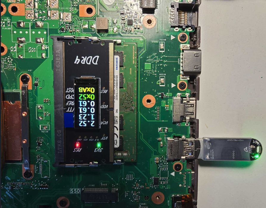 DDR4 + DDR3 + USB тестери   комплект для швидкої діагностики ноутбуків