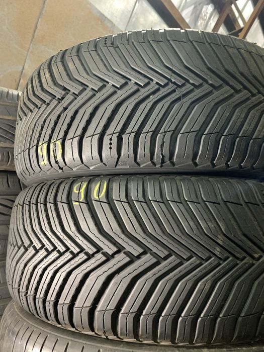 Шини б/у всесезонні 225/55 R18 Michelin Cross climat 2