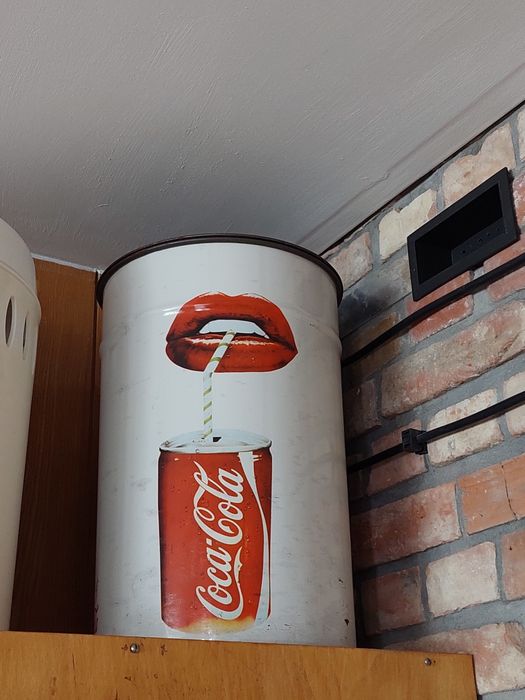 Puszka COCA-COLA Pufa  puszka z lat 80