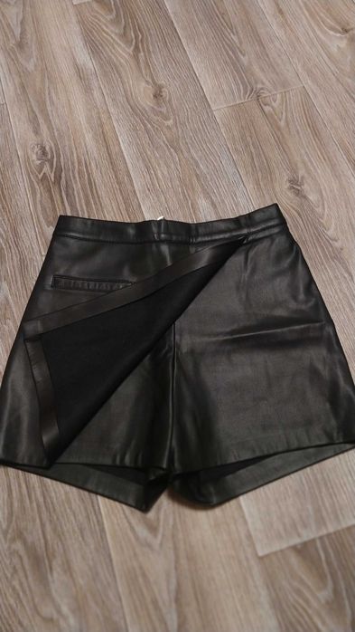 Юбка шорти кожзам
