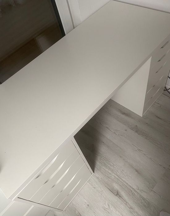 Biurko biale IKEA 140x60