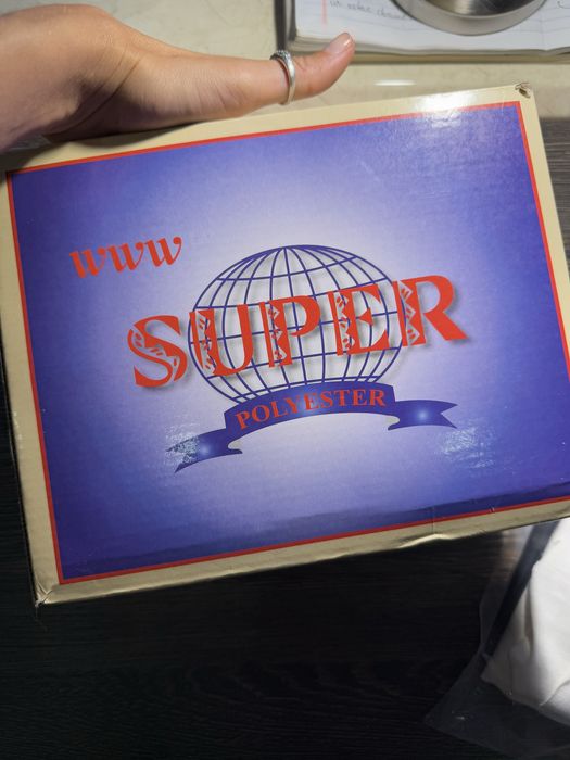 Нитки черные 40/2 super