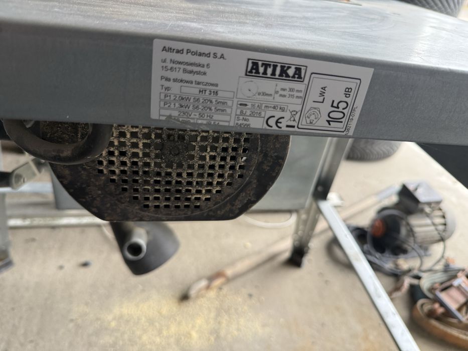 Atika ht315 pila stolowa 220V
