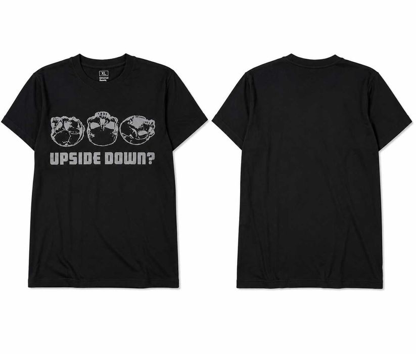 T-Shirt manga comprida "Upside Down - A Perspetiva das Caveiras"