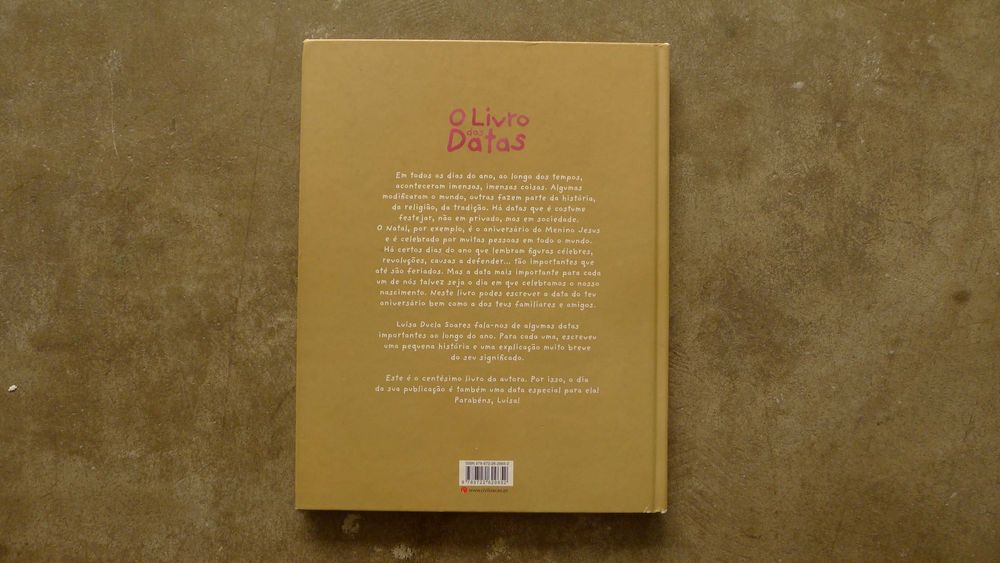 O Livro das Datas, Luísa Ducla Soares