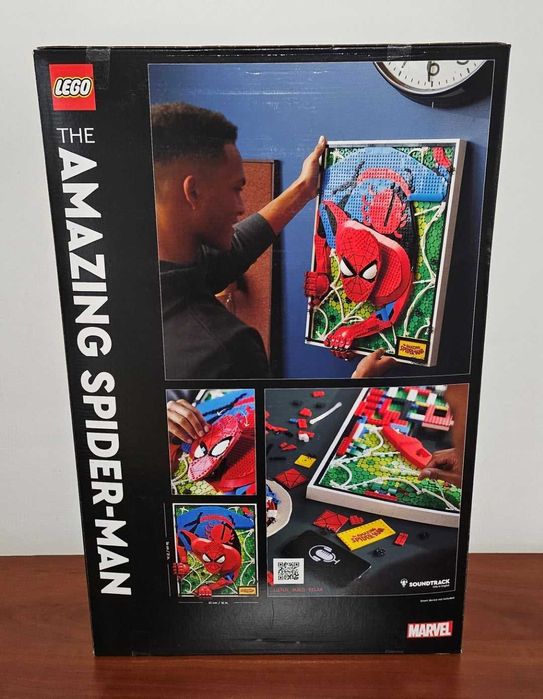 LEGO Art 31209 O Fantástico Spider-Man Descontinuado Esgotado