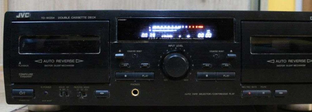JVC TD -W 254, двохкасетна дека.