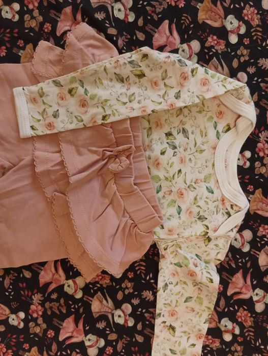 Komplet spodnie COCODRILLO +body R 74