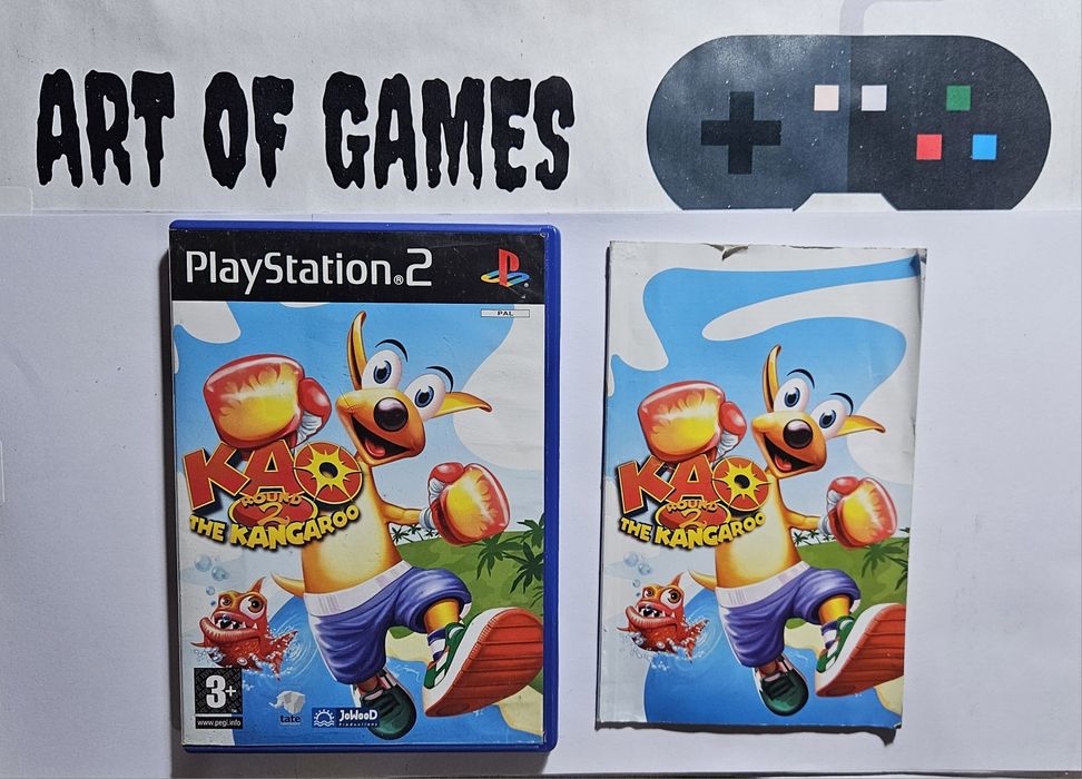 Kao the Kangaroo Round 2 Ps2 Playstation 2 Kangurek Kao Kangaro