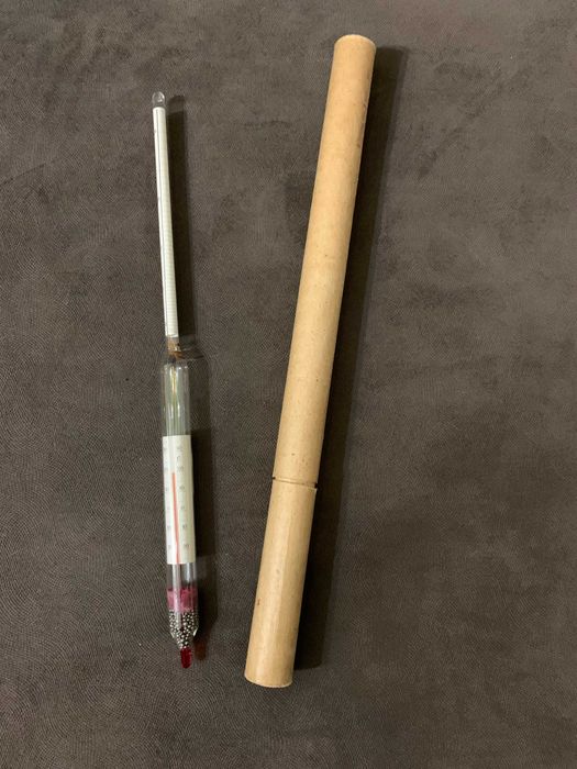 Спиртометр КЛП ГОСТ 3637-59 N 2. 60-100. С термометром