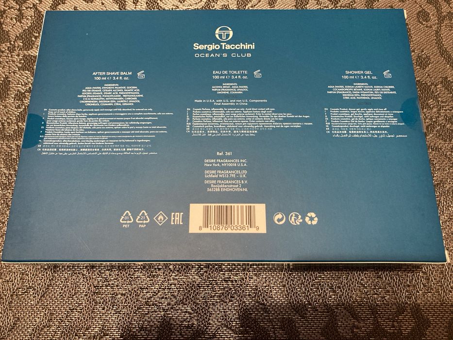 Sergio Tacchini Ocean’s Club zestaw