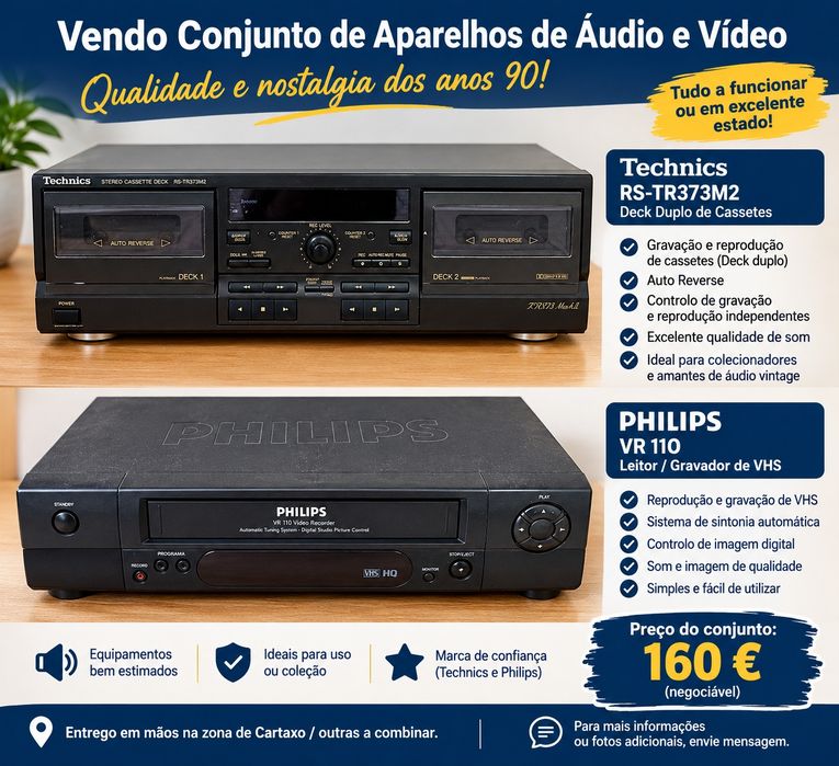 Conjunto de aparelho Audio