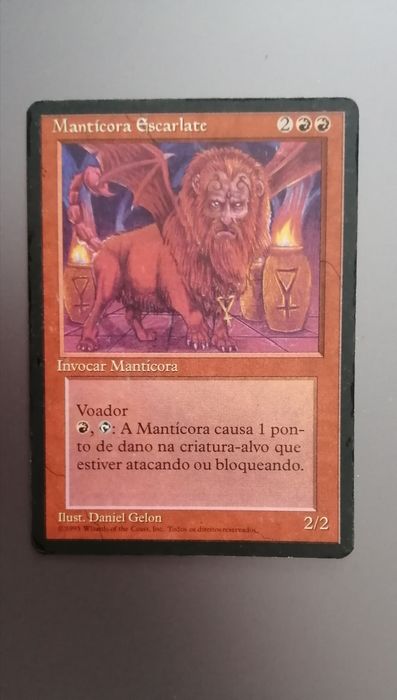Crimson Manticore - Magic the Gathering