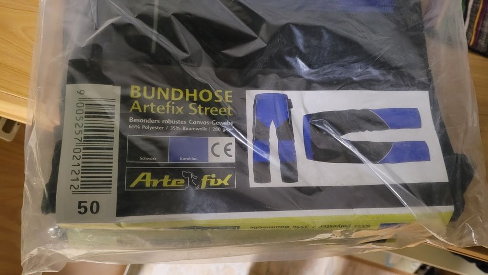 Spodnie robocze artefix r.50