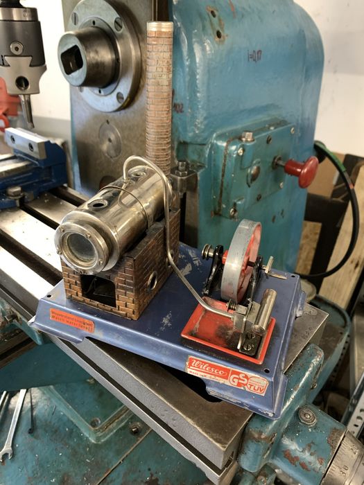 Wilesco d6 model maszyny parowej