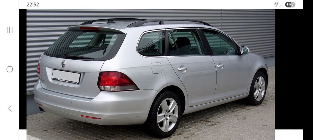 Bagaznik dachowy na relingi vw golf 5 golf6 kombi vw jetta  kombi
