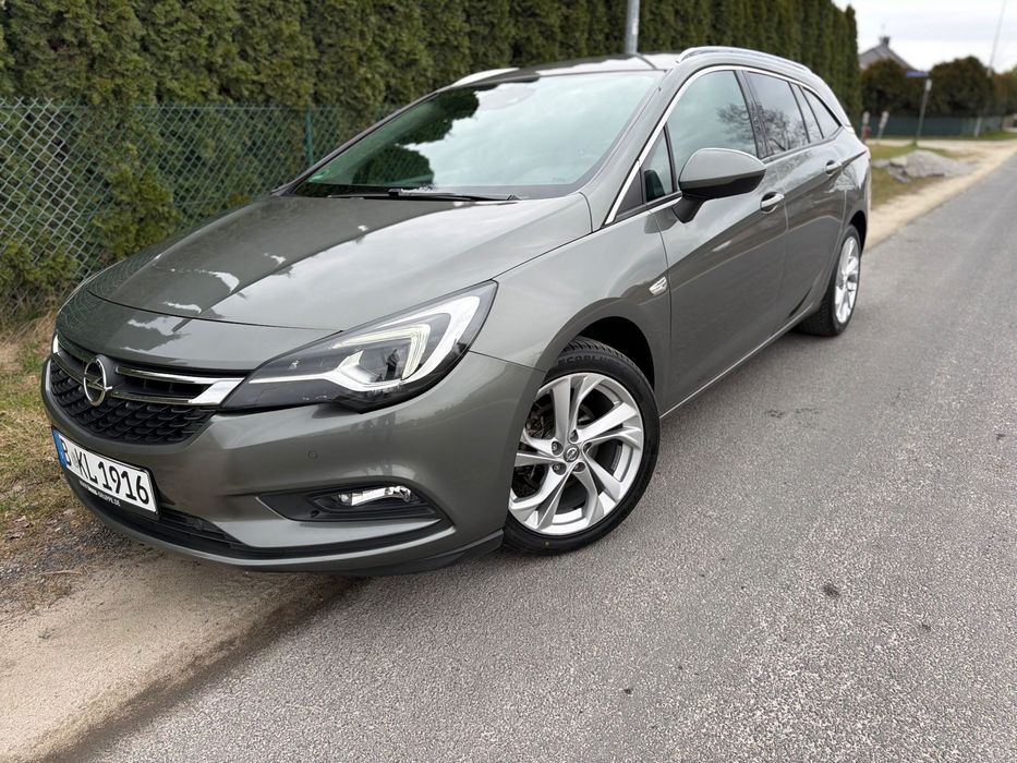 Opel Astra Automat 150 koni Bezwypadkowy Serwis ASO Nowe opony