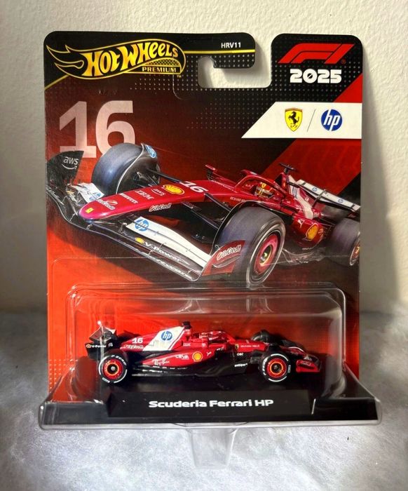 Hot wheels formuła 1 scuderia ferrari HP Charles Leclerc #16