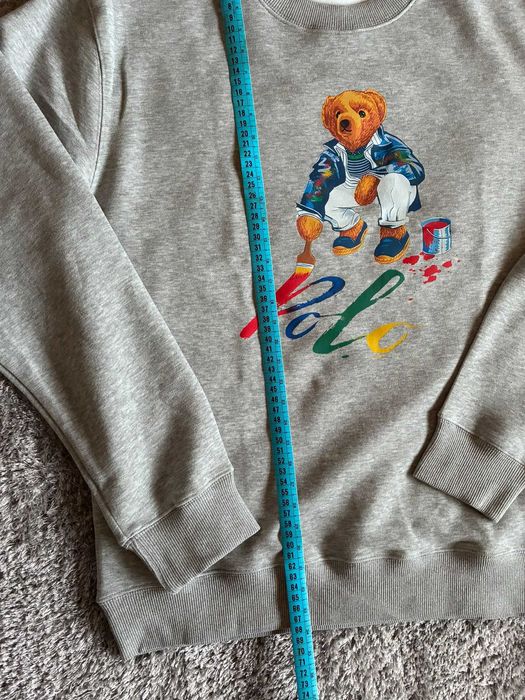 Ralph Lauren Polo Bear Sweatshirt Grey – Premium