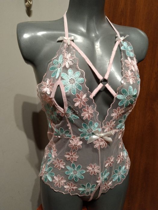 S 36 M Seksowne koronkowe body koronkowa bielizna seksowna strój kosti