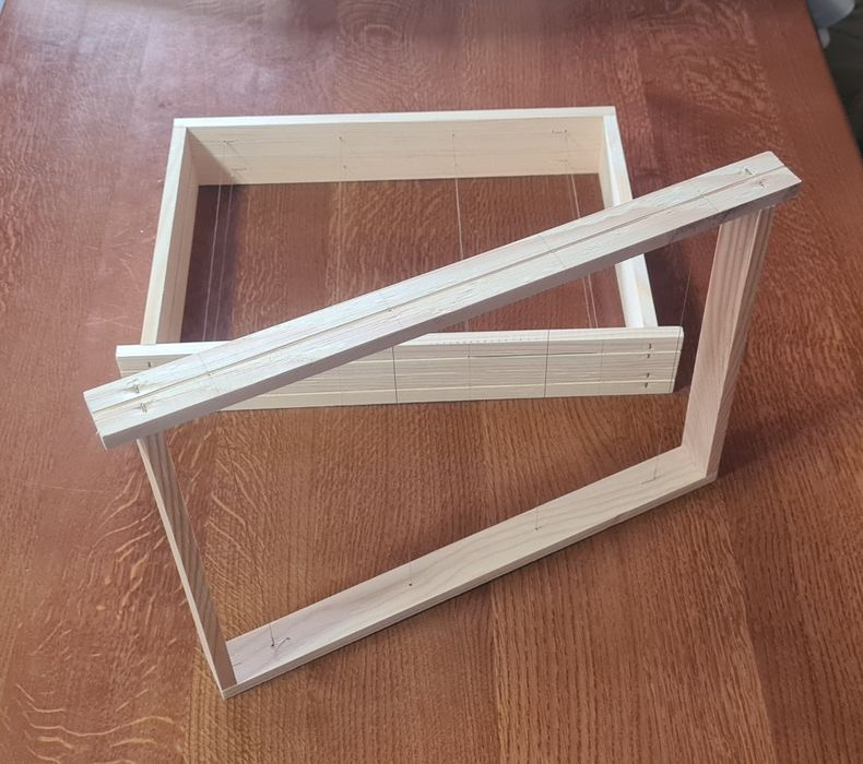 Ramki pszczele wielkopolskie poszerzane 30mm