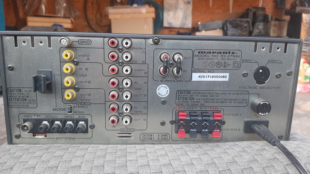 Magnetofon kasetowy Marantz SD273 uszkodzony
