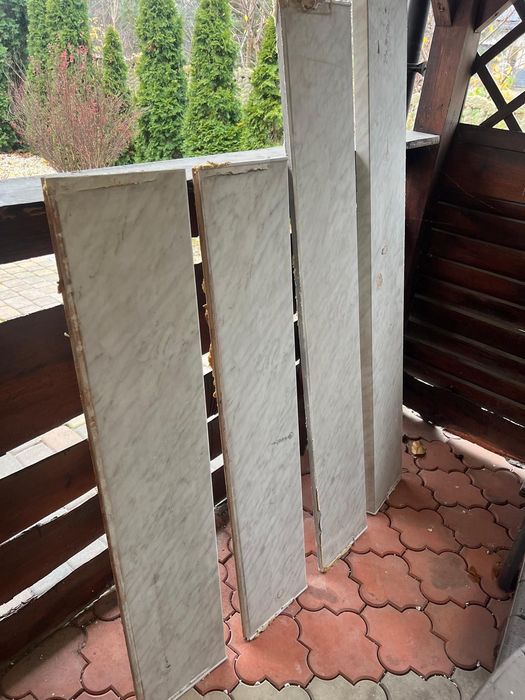 Parapet okienny zdemontowany