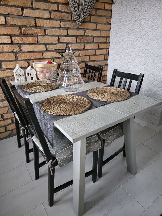 Stół drewniany IKEA Industriell