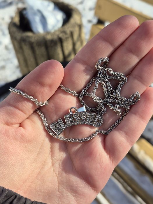 Підвіска подвеска цепочка BLESSED y2k rap sk8