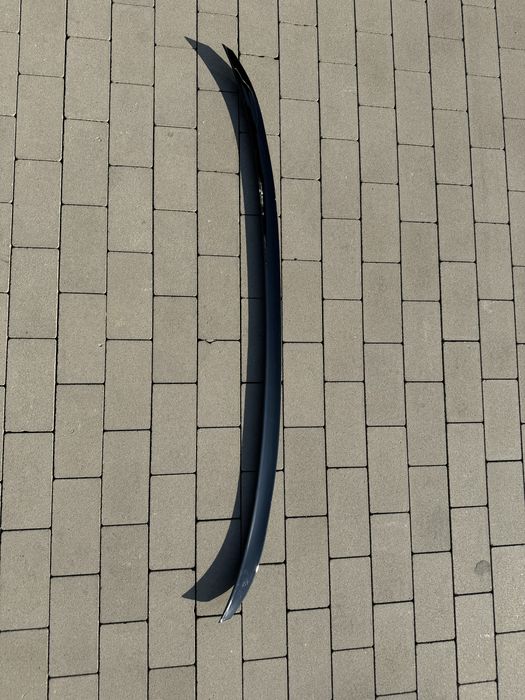 Спойлер багажника BMW G30 2017-2023 сабля M стиль черный глянец