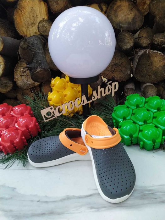 Crocs LiteRide Kids NavyWhite детские кроксы  с10 с11 с13 j1 j2 j3